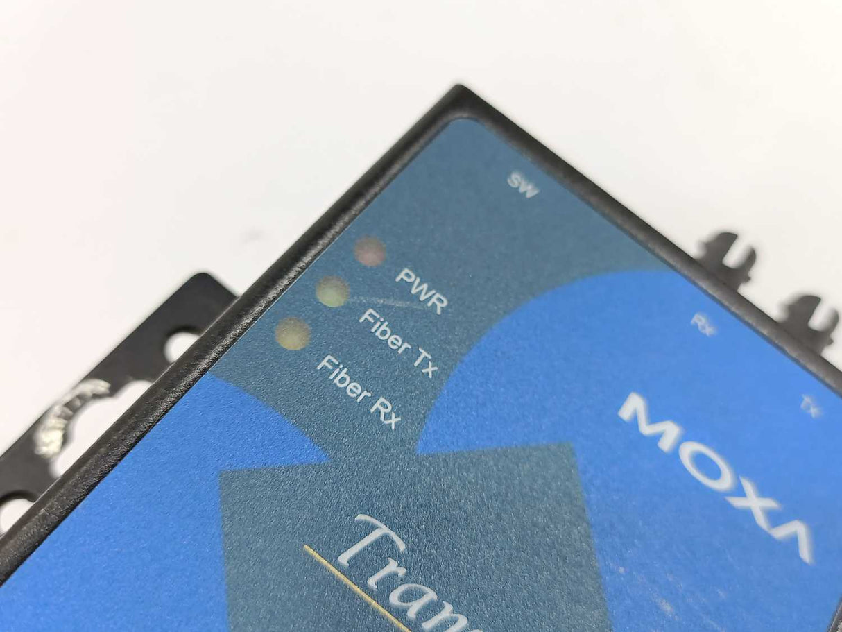 Moxa TCF-142-M-ST Transio RS-232/422/485 Serial to Fiber Converter
