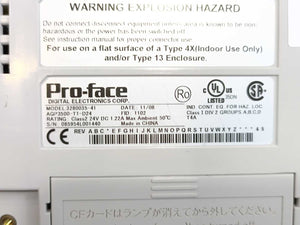 Pro-Face 3280035-41 AGP3500-T1-D24 TFT Color LCD Industrial Operator Interface