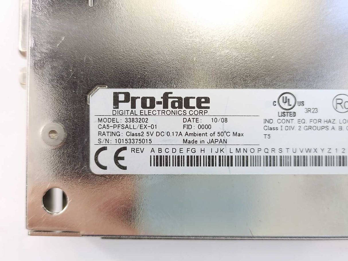 Pro-Face 3383202 CA5-PFSALL/EX-01 Profibus Slave Module