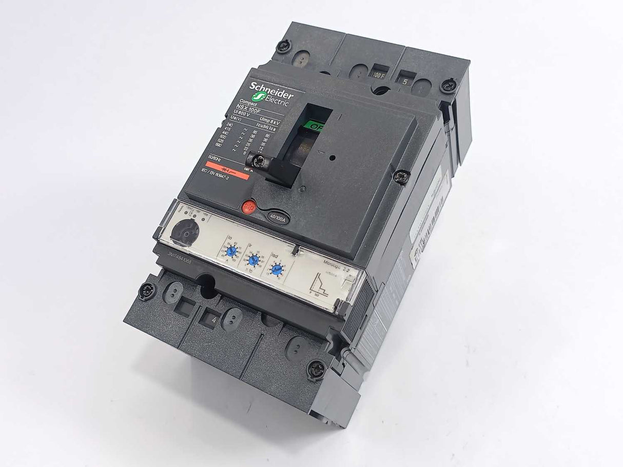 Schneider Electric LV429003 NSX 100F Compact Circuit Breaker 50/60Hz
