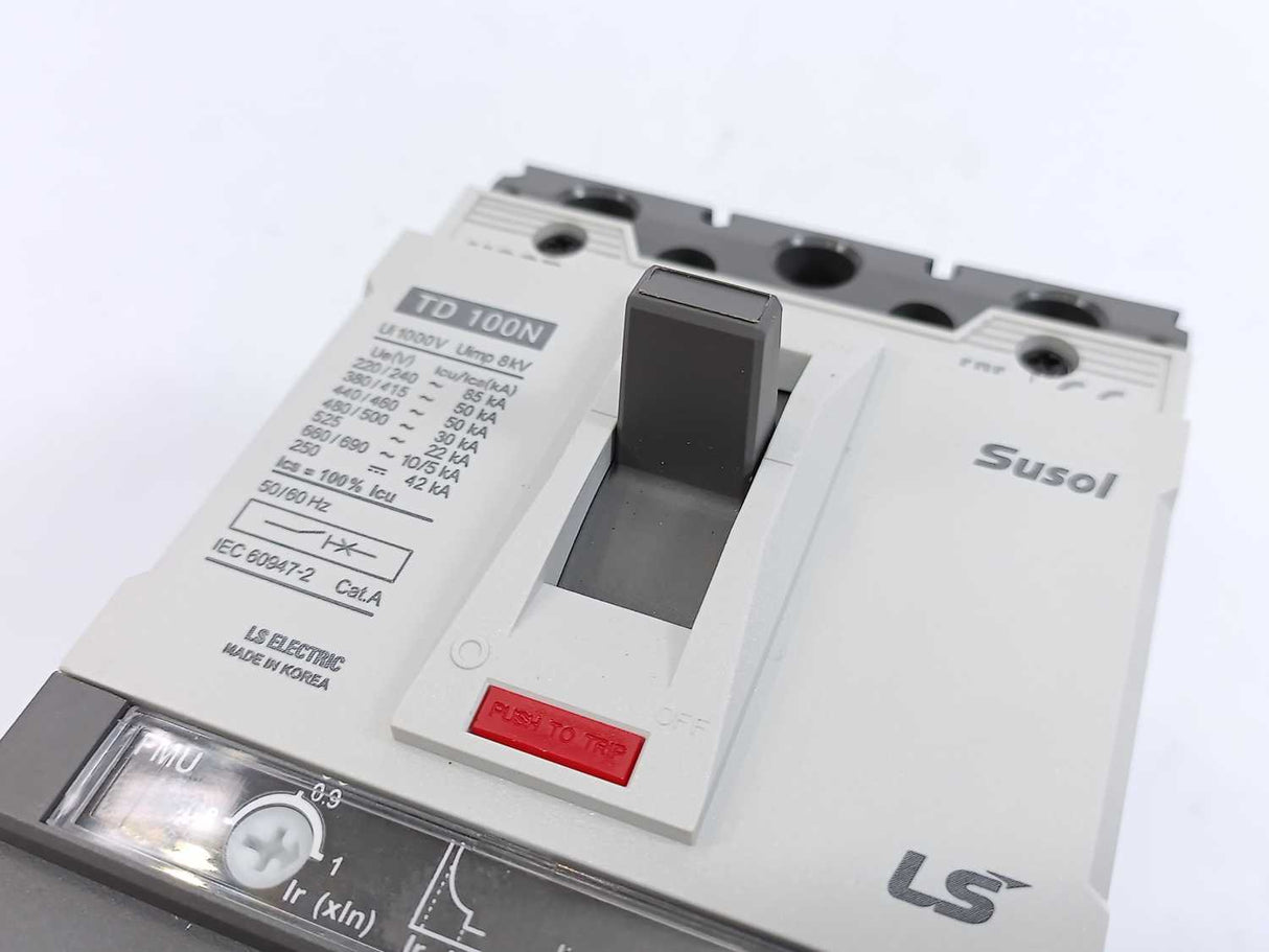 LS Electric TD 100N 80A FMU Moulded Case Circuit Breaker