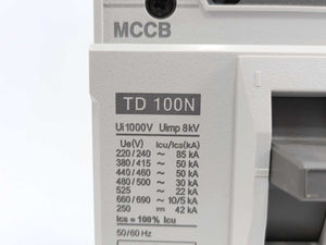 LS Electric TD 100N 80A FMU Moulded Case Circuit Breaker