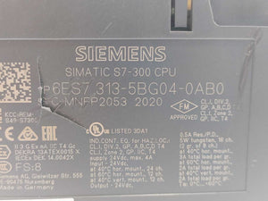 Siemens 6ES7313-5BG04-0AB0 64 KB Memory Card, broken plastik