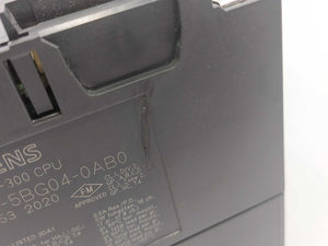 Siemens 6ES7313-5BG04-0AB0 64 KB Memory Card, broken plastik
