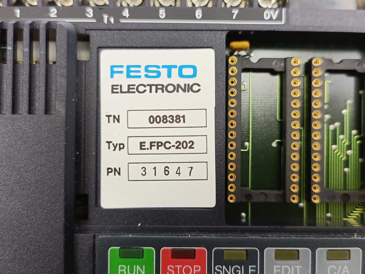 Festo 31647 E.FPC-202 Programmable Logic Controller