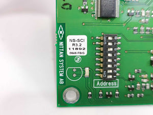 NITTAN SYSTEM AB NS-SCI R 3.2 Circuit Board NS-SCI R3