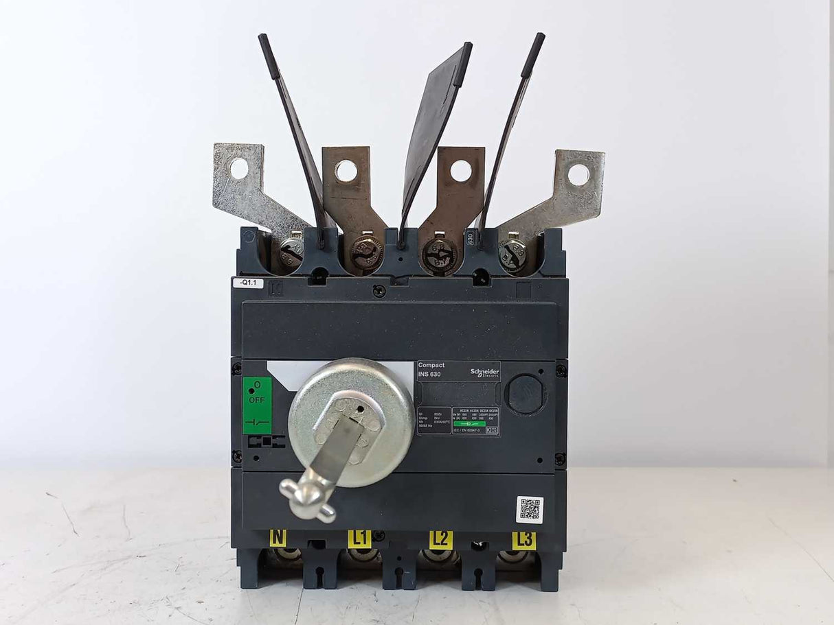 Schneider Electric INS630 Compact Switch Disconnector, mounted not used