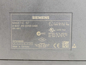 Siemens 6ES7416-3XR05-0AB0 Central Processing Unit SIMATIC S7-400 CPU
