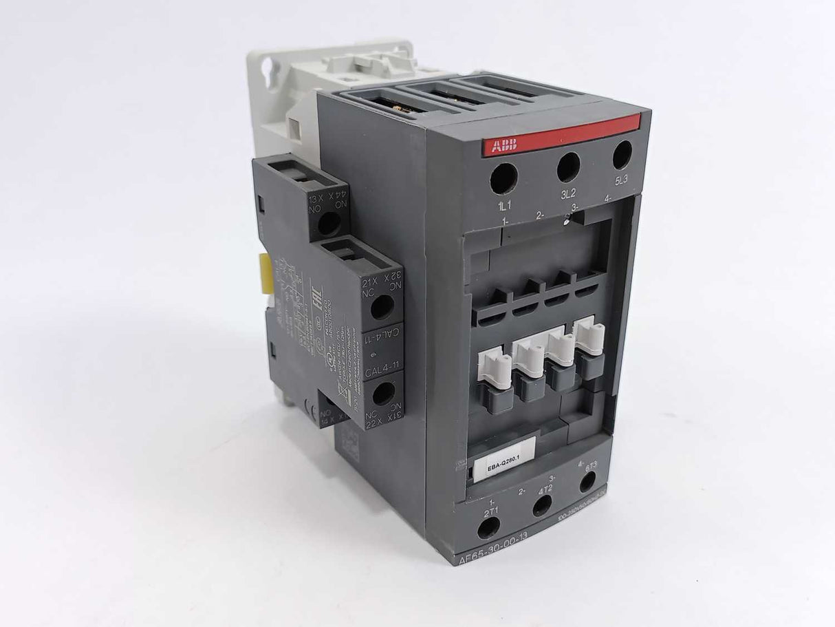 ABB AF65-30-00-13 3 pole Contactor with Screw Terminals 100-250V 50/60Hz-DC