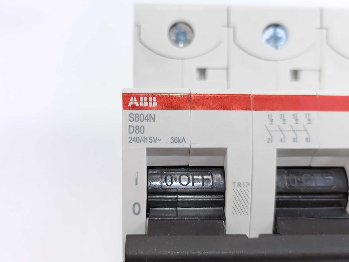 ABB 2CCS894001R0801 S804N-D80 High Preformance MCB