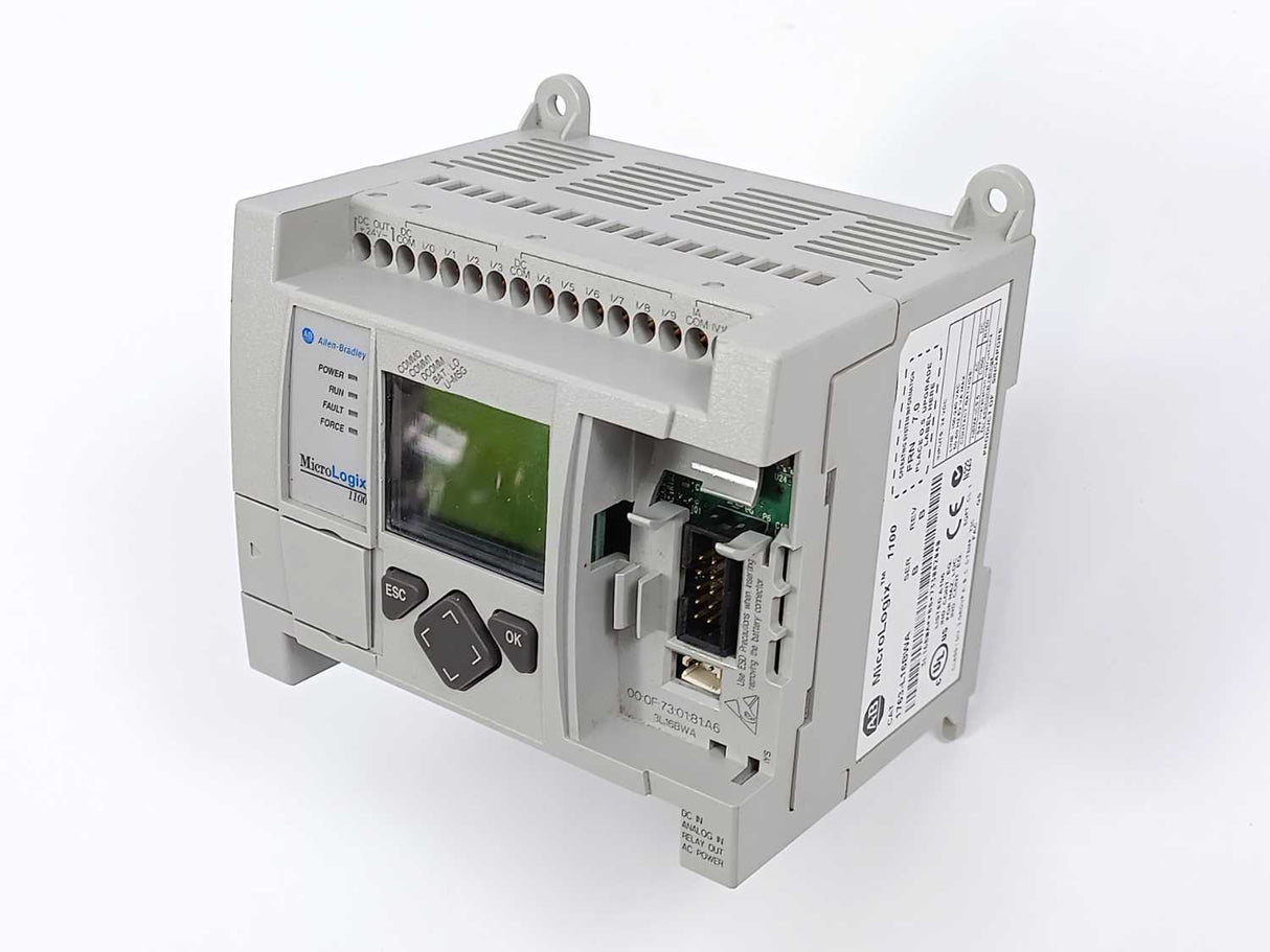 AB 1763-L16BWA Ser. B MicroLogix 1100 16 Point Controller