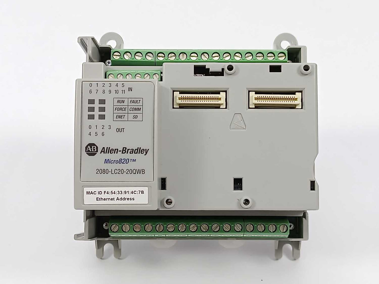 AB 2080-LC20-20QWB Ser. B Micro820 Controller