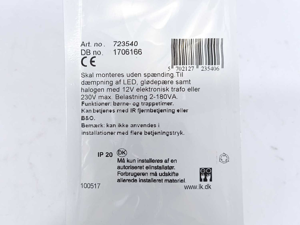 Lauritz Knudsen 723540 LK FUGA LED Touch 180 IR Dimmer
