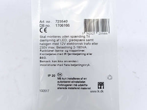 Lauritz Knudsen 723540 LK FUGA LED Touch 180 IR Dimmer