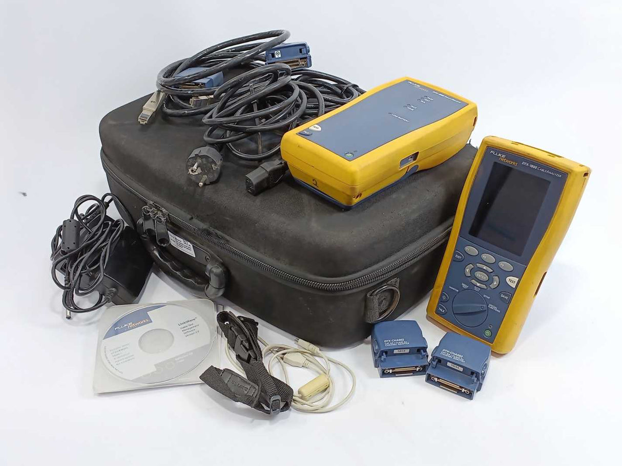 Fluke Networks DTX-1800 Cable Analyzer + Smart Remote