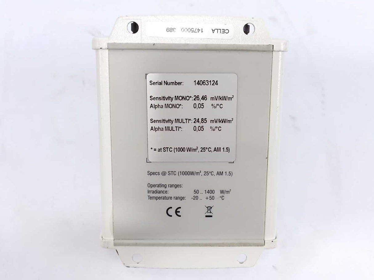 HT instruments HT304N Reference Cell w/ SOLAR-02 External Data Logger