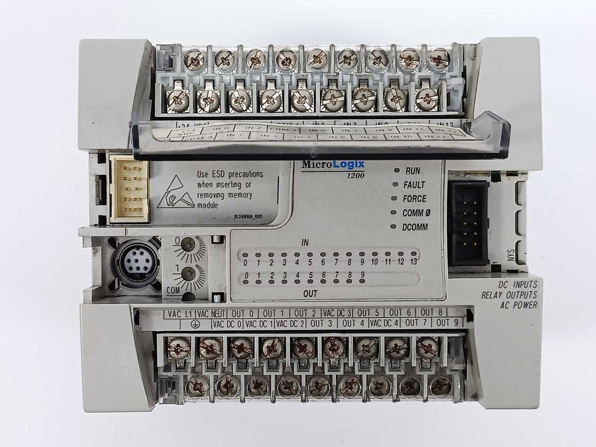 AB 1762-L24BWA Ser. C MicroLogix 1200 24 Point Controller