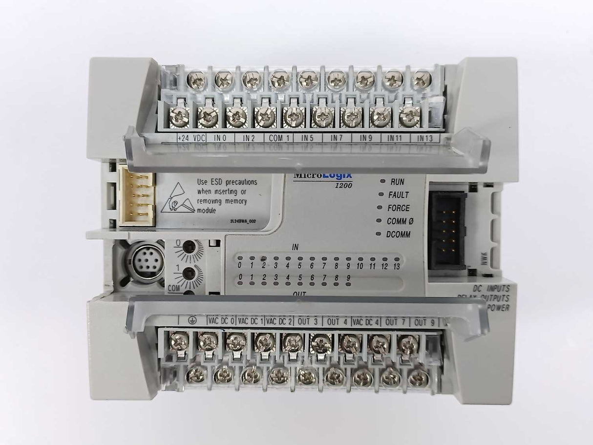 AB 1762-L24BWA Ser. C MicroLogix 1200 24 Point Controller