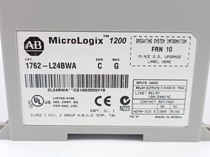 AB 1762-L24BWA Ser. C MicroLogix 1200 24 Point Controller