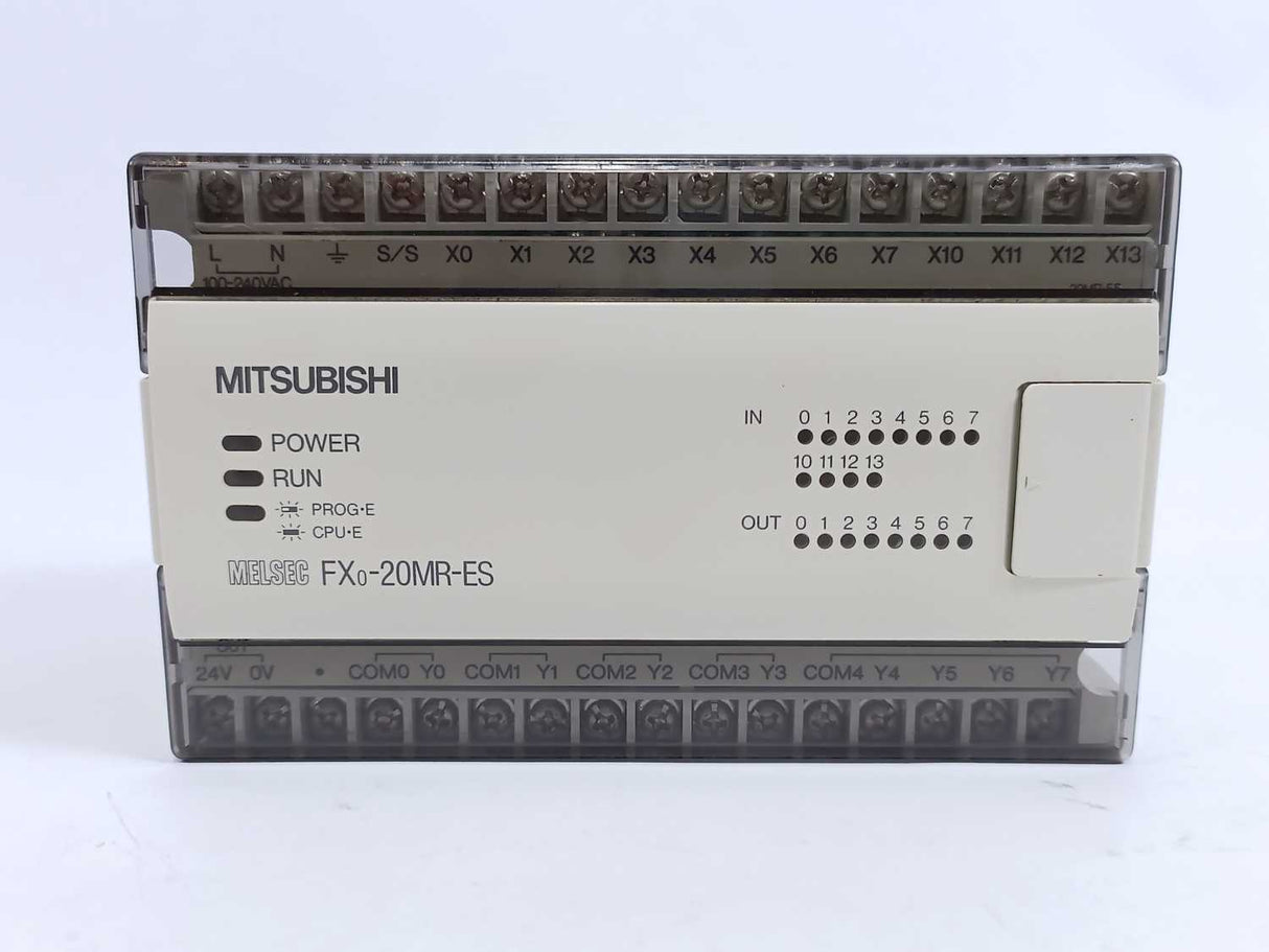 Mitsubishi FX0-20MR-ES Digital Input and Output Unit Module