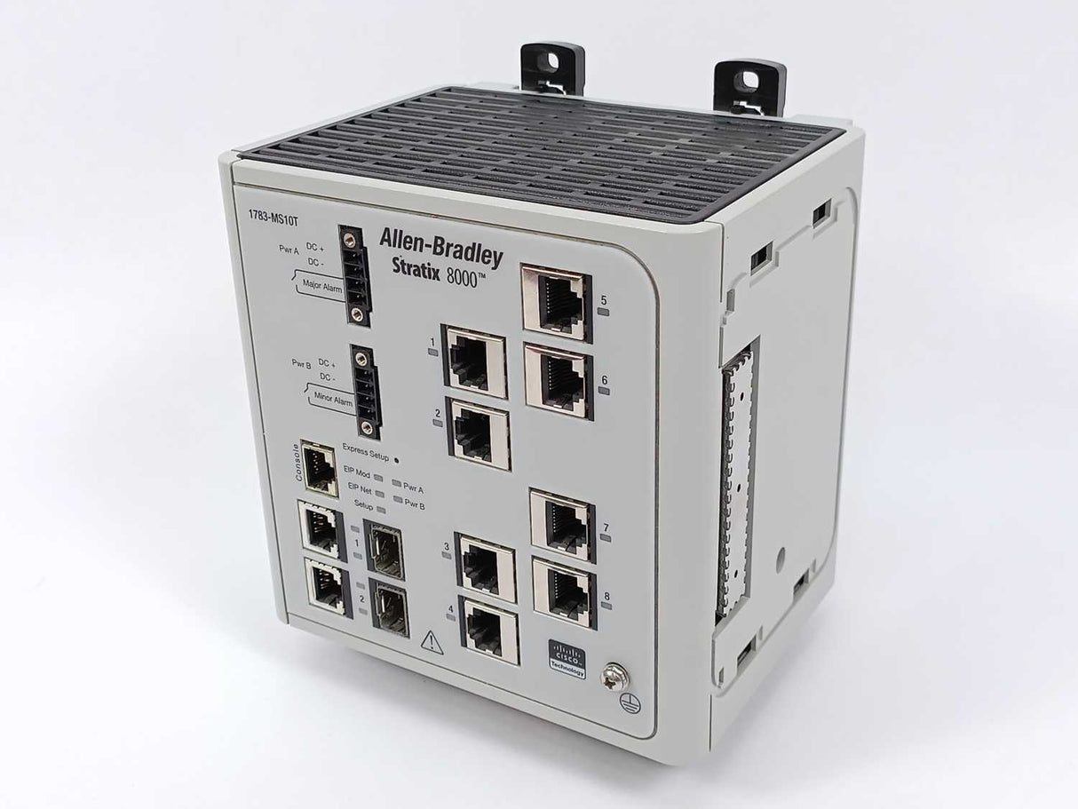 AB 1783-MS10T Ser. A Stratix 8000 Managed Ethernet Switch