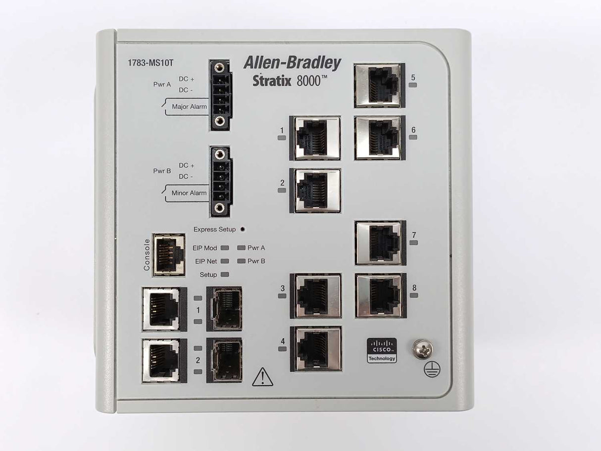 AB 1783-MS10T Ser. A Stratix 8000 Managed Ethernet Switch