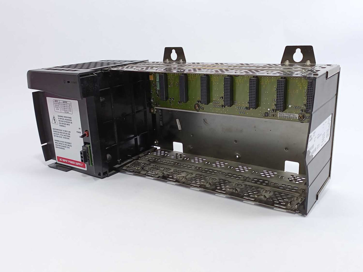 AB 1756-PA72/B Ser. B Power Supply AC w/ 1756-A7 Chassis
