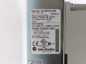 AB 22D-D1P4N104 SER. A PowerFlex 40P 0,4kW AC drive