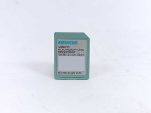 Siemens 6ES7953-8LG20-0AA0 Micro Memory Card 128 KB