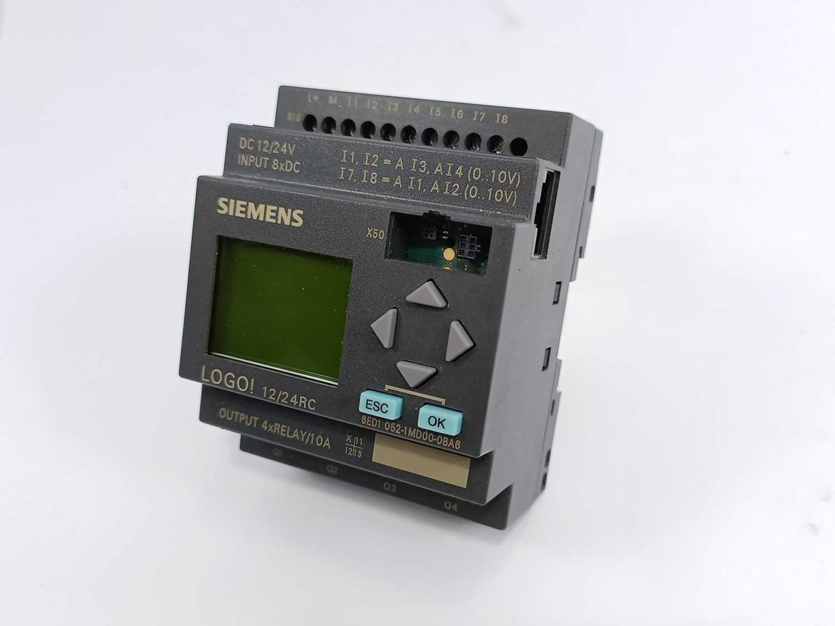 Siemens 6ED1052-1MD00-0BA6 Logo! Logic Module 12/24VDC