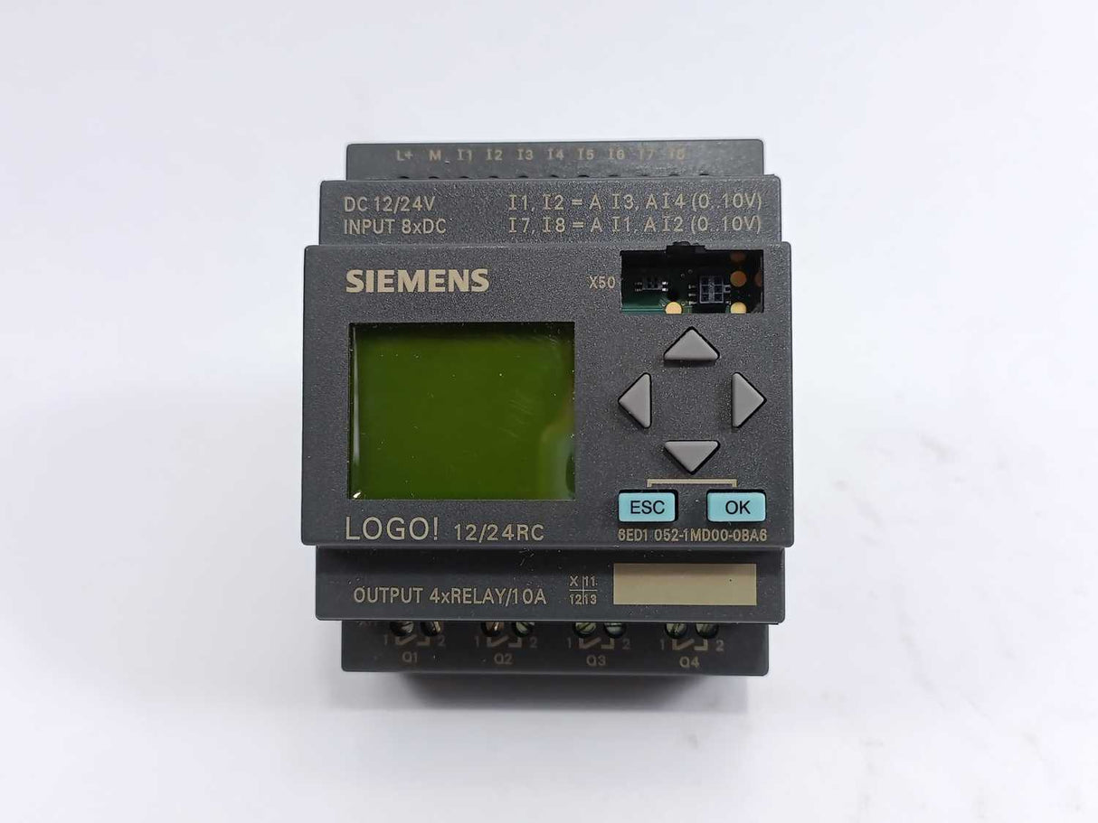 Siemens 6ED1052-1MD00-0BA6 Logo! Logic Module 12/24VDC