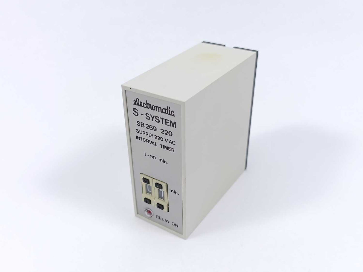 Electromatic SB 269-220 Interval Timer 1-99min.