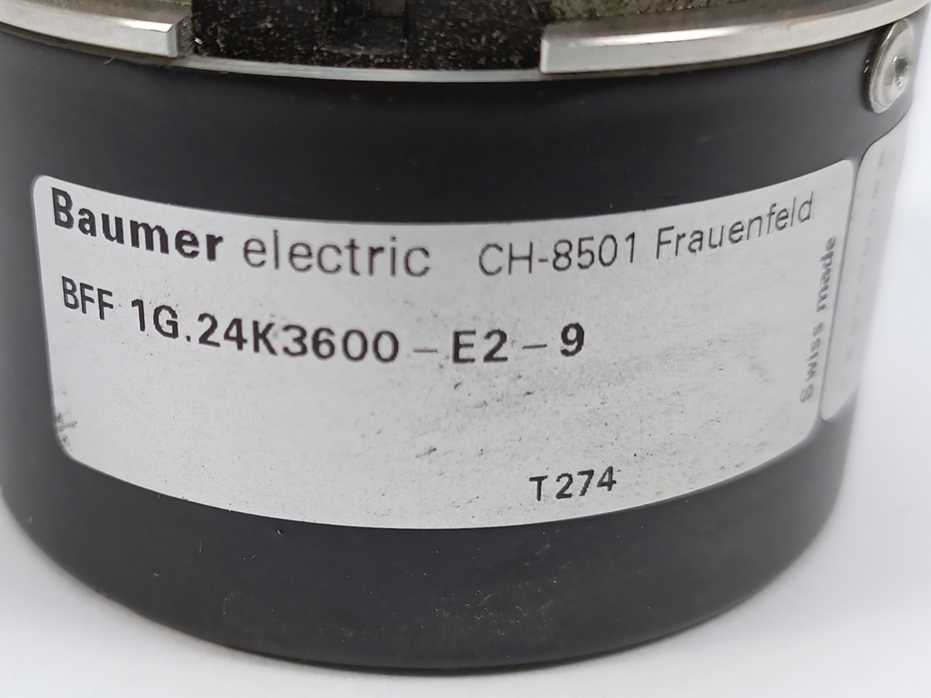 BAUMER ELECTRIC BFF 1G.24K3600-E2-9 Singleturn Absolute Encoder