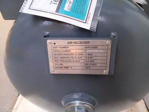 Atlas Copco G5FF 10 TM Air Compressor w/ 9095319580 Air Reciever 2022, 0 Hours
