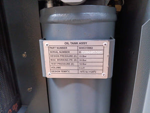 Atlas Copco G5FF 10 TM Air Compressor w/ 9095319580 Air Reciever 2022, 0 Hours