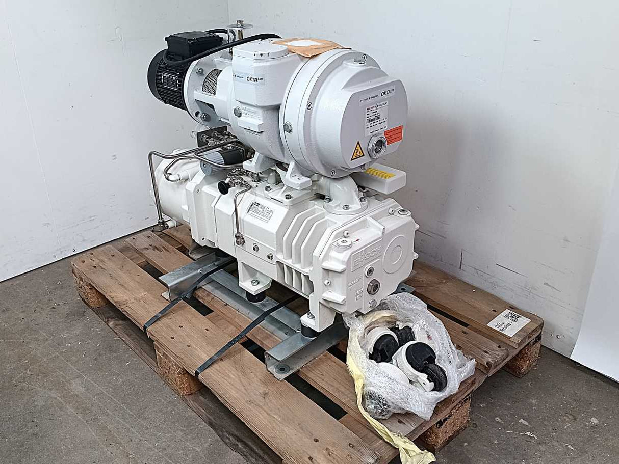 Pfeiffer Vacuum PP W21 000 C Okta 250 + Busch NS 0070 C TH0 Vacuum Pump System