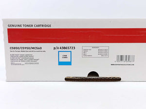 OKI 43865723 C5850/C5950/MC560 Cyan Toner