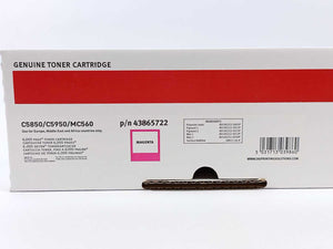 OKI 43865722 C5850/C5950/MC560 Magenta Toner