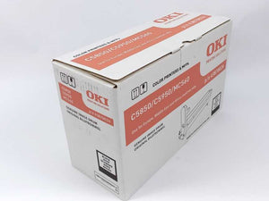 OKI 43870024 Genuine Image Drum Black for C5850/C5950/MC560
