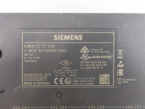 Siemens 6ES7431-0HH00-0AB0 Analog Input SM 431 E.01