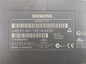 Siemens 6ES7431-1KF10-0AB0 Analog Input SM 431
