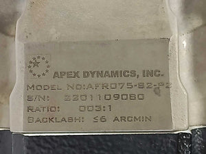 Apex Dynamics AFR075-S2-P2 High Precision and Speed Planetary Gearbox