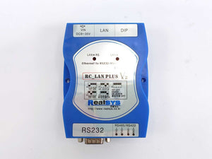 RealSYS RC_LAN PLUS V2 Ethernet to RS232/RS485/RS422 Converter, RSY-LANPlusV2