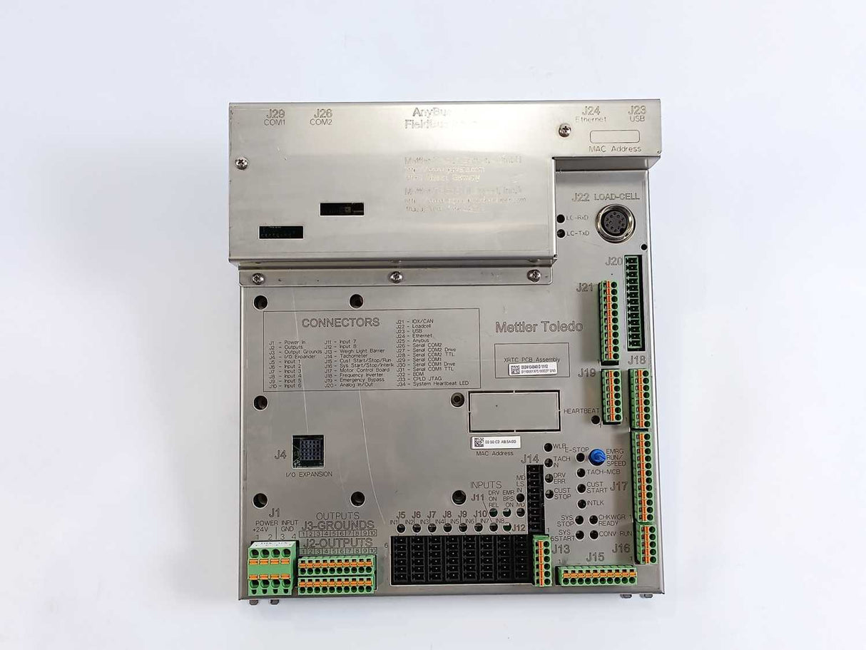 Mettler Toledo XRTC PCB Assembly AnyBus Option, FieldBus Interface
