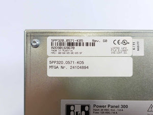 B&R 5PP320.0571-K05 Power Panel 300