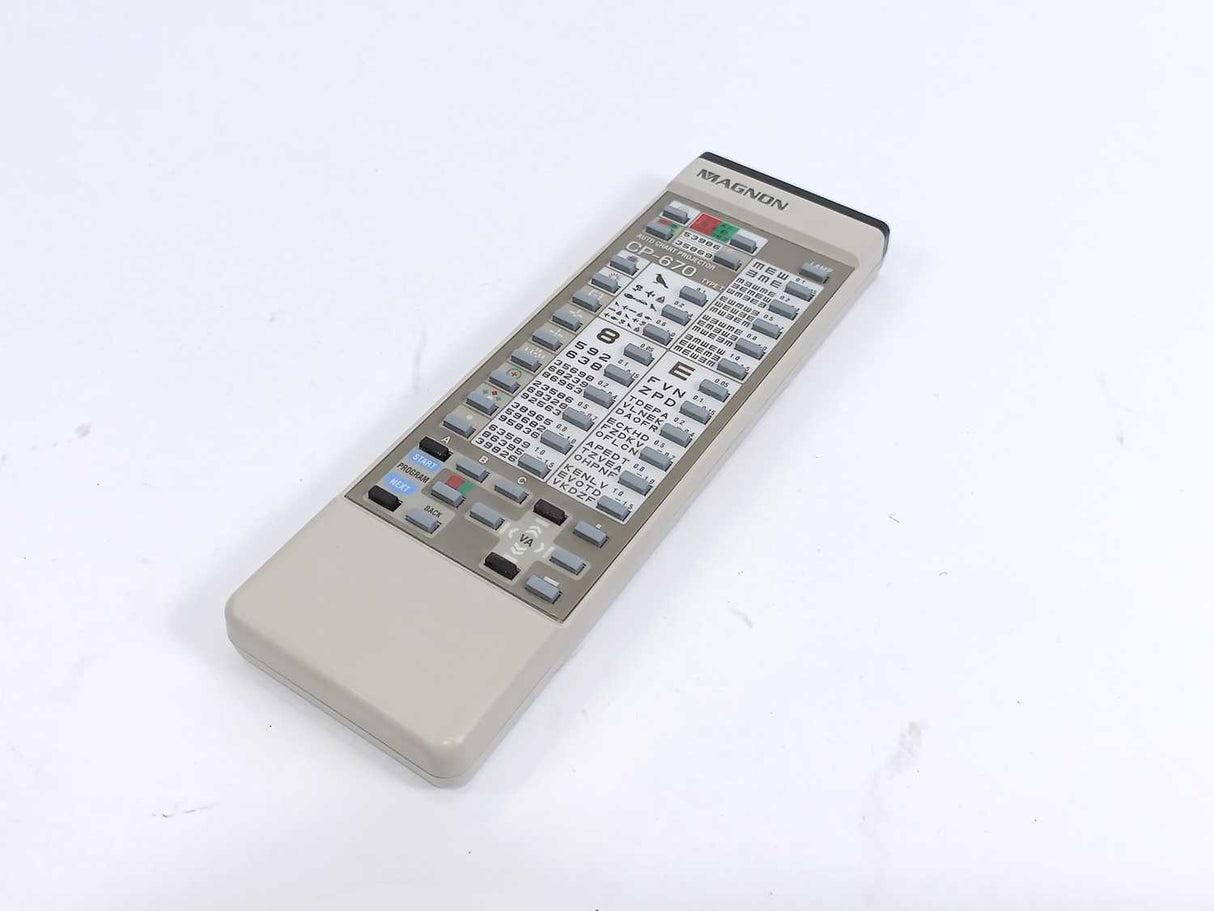 Magnon CP-670 Remote Control for Magnon CP-670 Auto Chart Projector Refractor