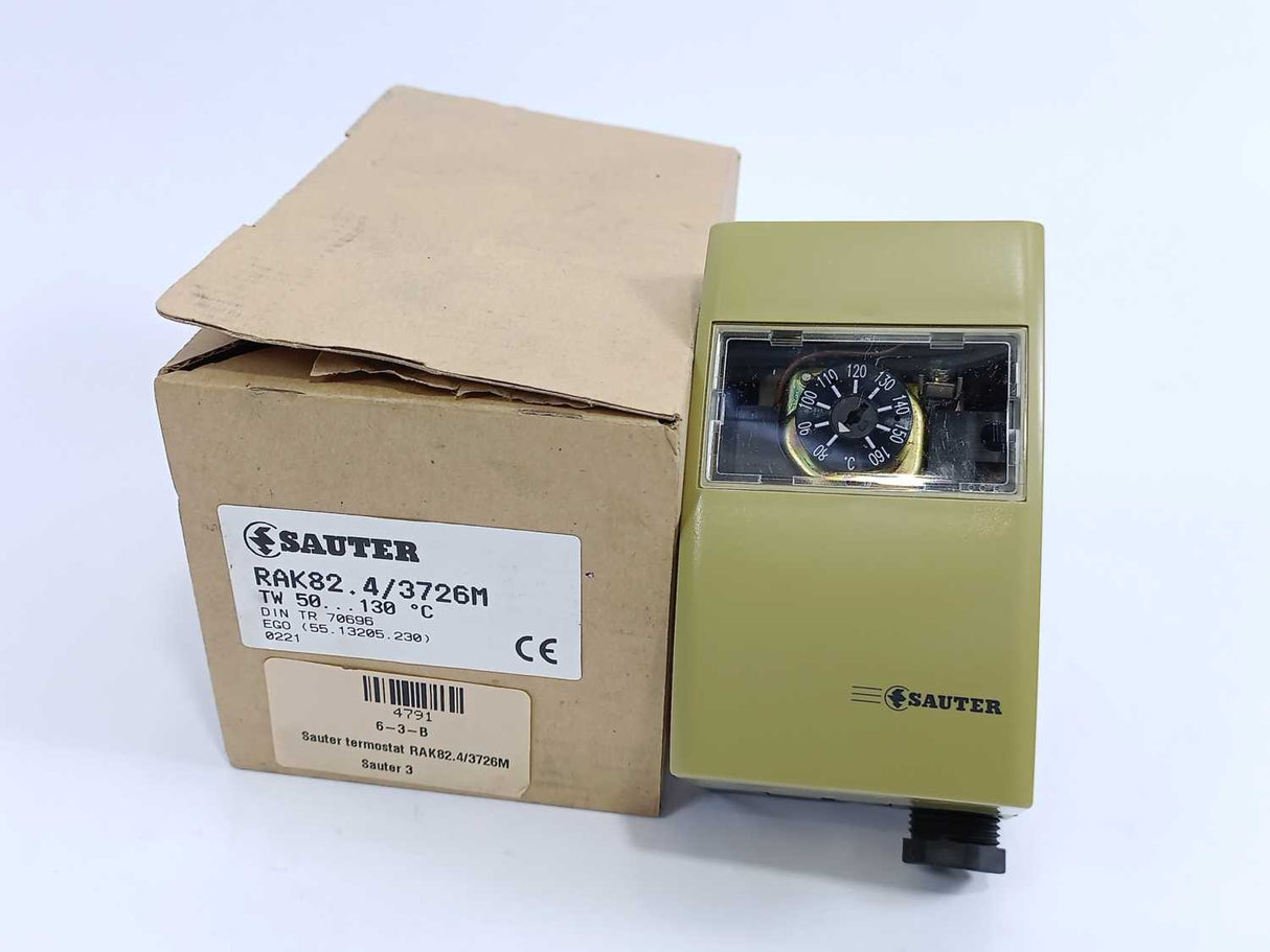 Sauter RAK82.4/3726M Thermostat TW 50...130℃.