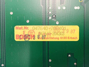 Bosch 047640-206401 047640-204303 047641-2027 Expansion Module