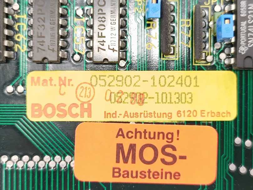 Bosch 052902-102401 052902-101303 Interface Module for CNC