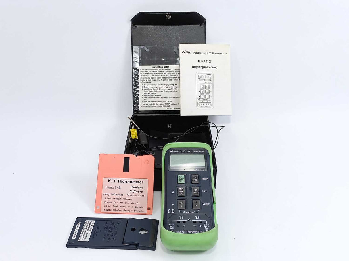 ELMA 1307 Datalogging K/T Thermometer